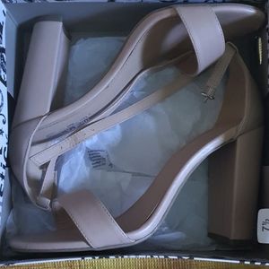 Single Strap Block Heel Sandals